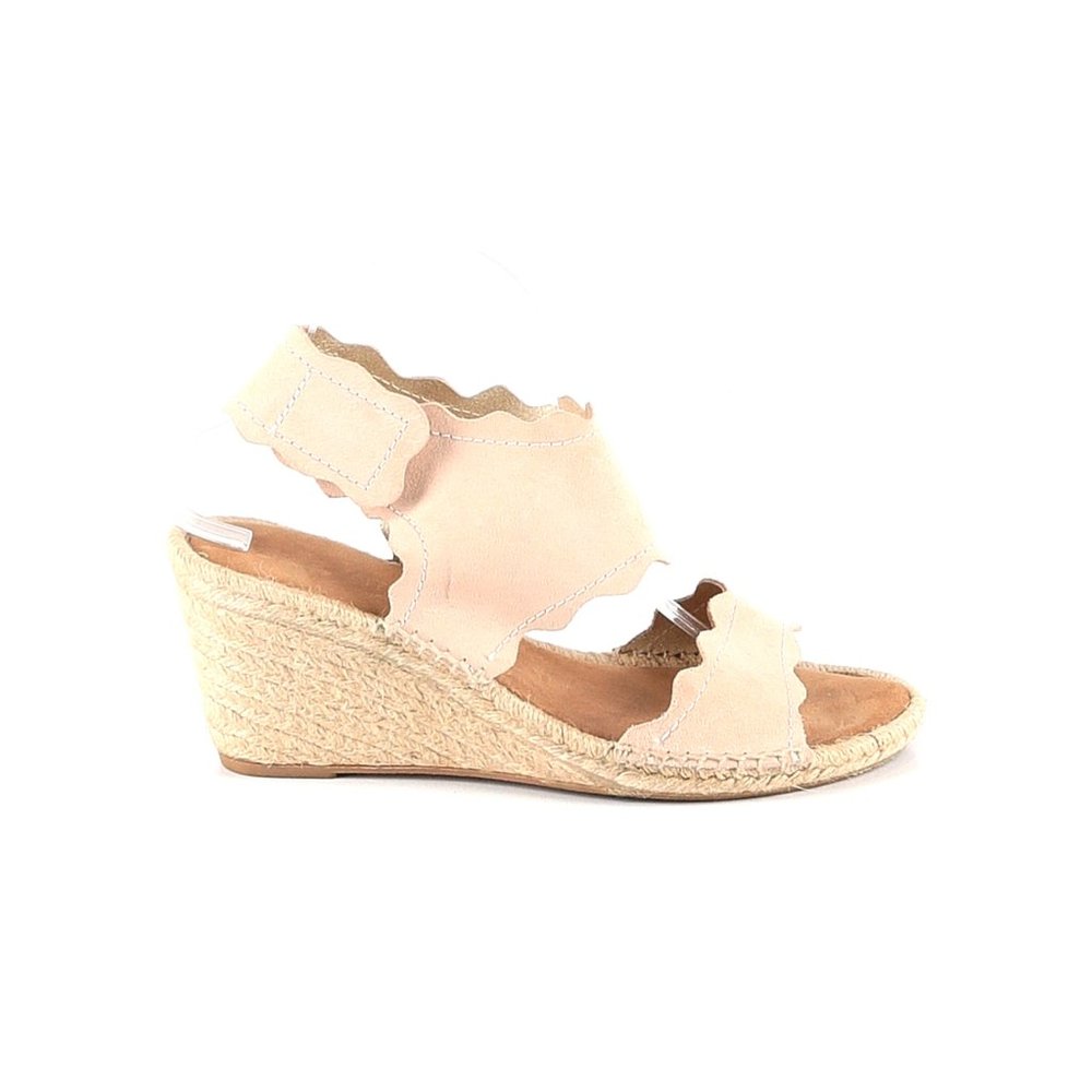 275 Central Blush Espadrille Wedge Gem